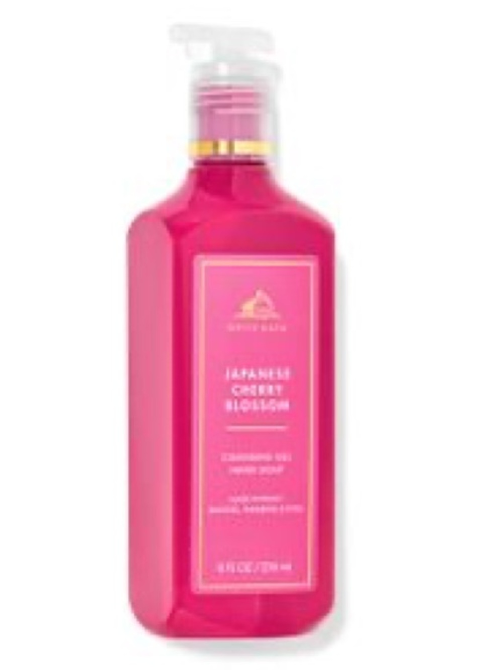 Japanese Cherry Blossom Cleansing Gel Hand Soap